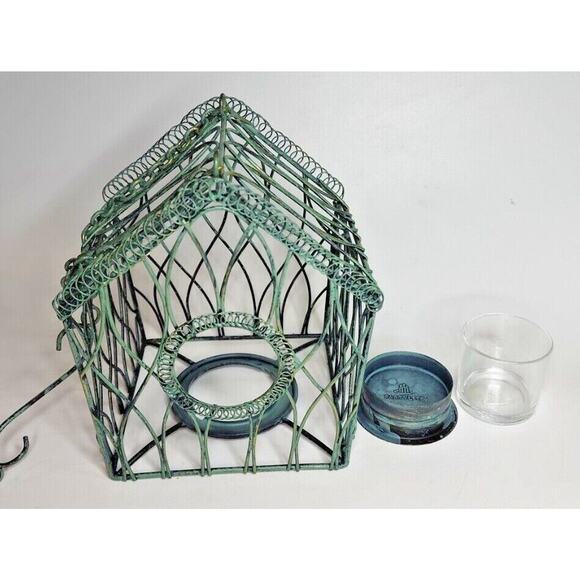 PartyLite Wire Bird and Cage Votive Holder Retired NIB P28B/P90264 - Picture 6 of 9